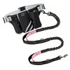 Hands Free Running Dog Leash Waist Pouch