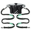 Hands Free Running Dog Leash Waist Pouch