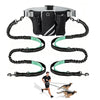 Hands Free Running Dog Leash Waist Pouch