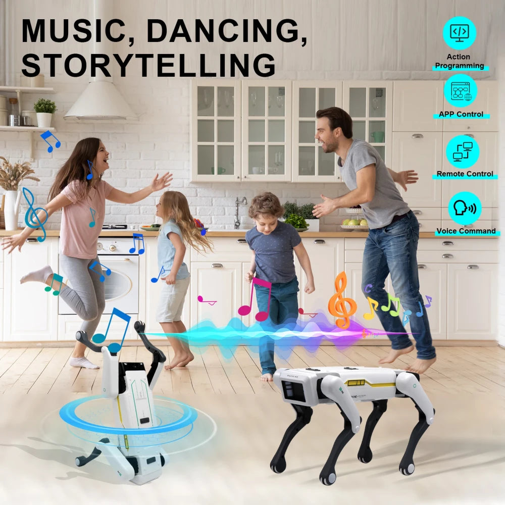 Intelligent Programmable AI Robot Dog